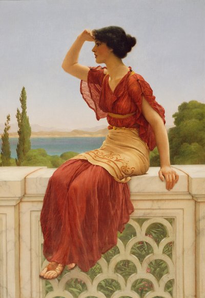 La Señal, 1899 de John William Godward